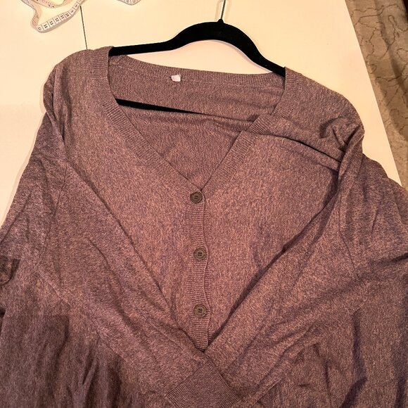 BCBG Generation Flowy Oversized Lightweight Cardigan Sweater - Picture 7 of 14